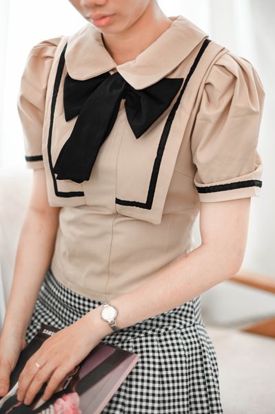  Áo vải kiểu nữ 