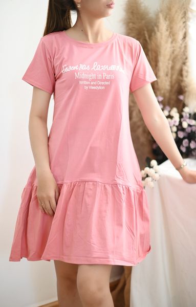  Đầm thun xuông nữ 