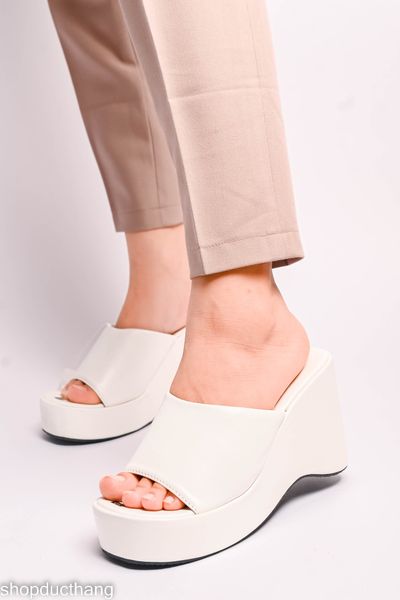  Dép quai ngang nữ đế xuồng 