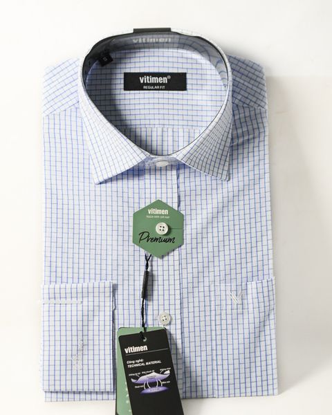 Áo sơ mi nam Vitimen tay dài 