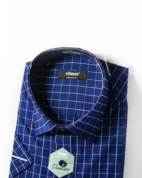  Áo sơ mi nam Vitimen tay ngắn 