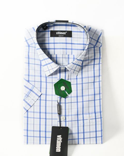  Áo sơ mi nam Vitimen tay ngắn 