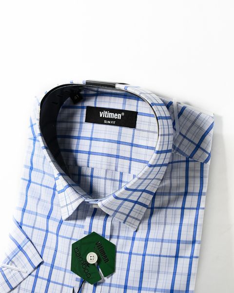  Áo sơ mi nam Vitimen tay ngắn 