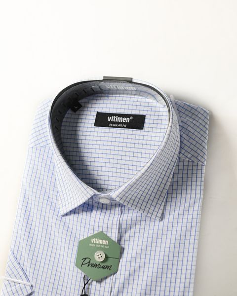  Áo sơ mi nam Vitimen tay ngắn 