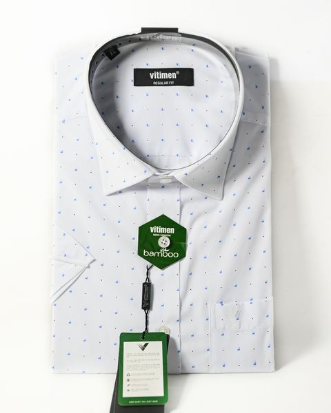  Áo sơ mi nam Vitimen tay ngắn 