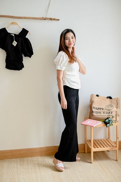  Quần tây ống bát 