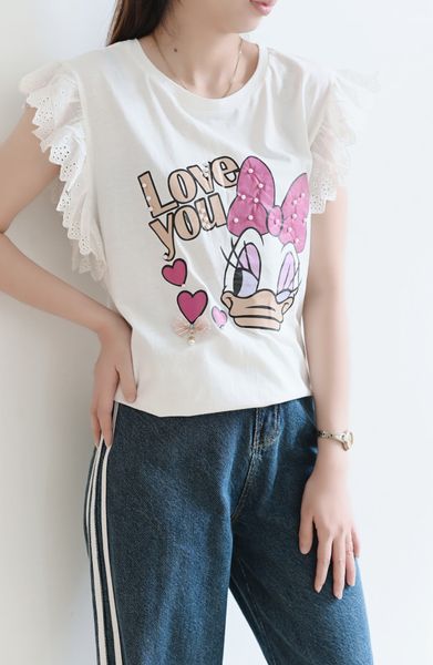  Áo thun nữ form rộng 