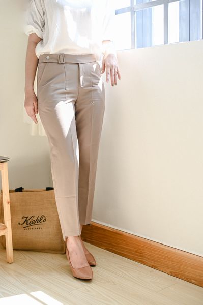  Quần tây 9 tấc Jimmy màu kem 