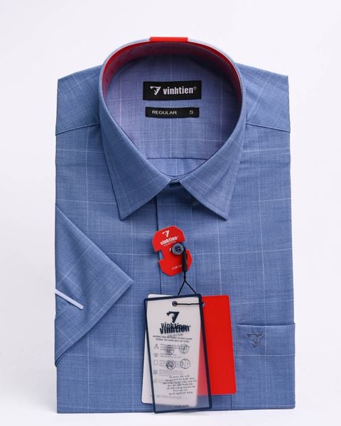  Áo sơ mi tay ngắn Vĩnh Tiến 