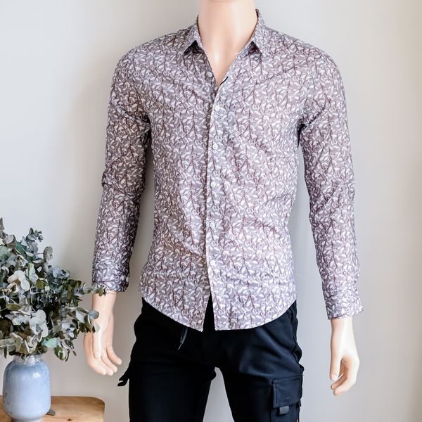  Áo sơ mi bông tay dài 