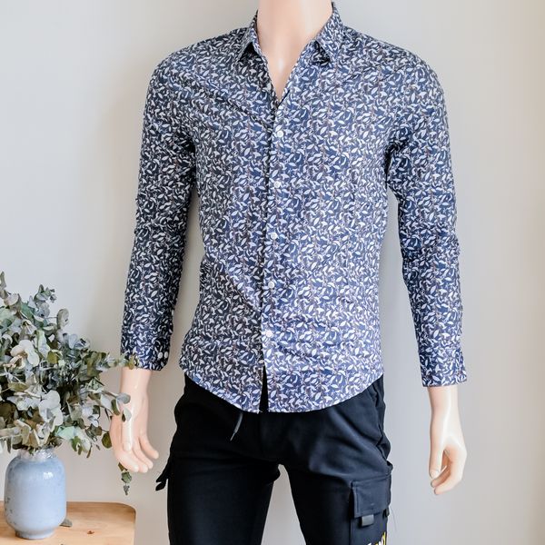  Áo sơ mi bông tay dài 