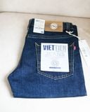  Quần jeans dài nam Việt Tiến Form Regular 