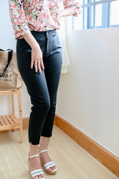  Quần tây 9 tấc Jimmy màu đen 