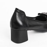  Giày bít  da mềm Hong Kong nữ 