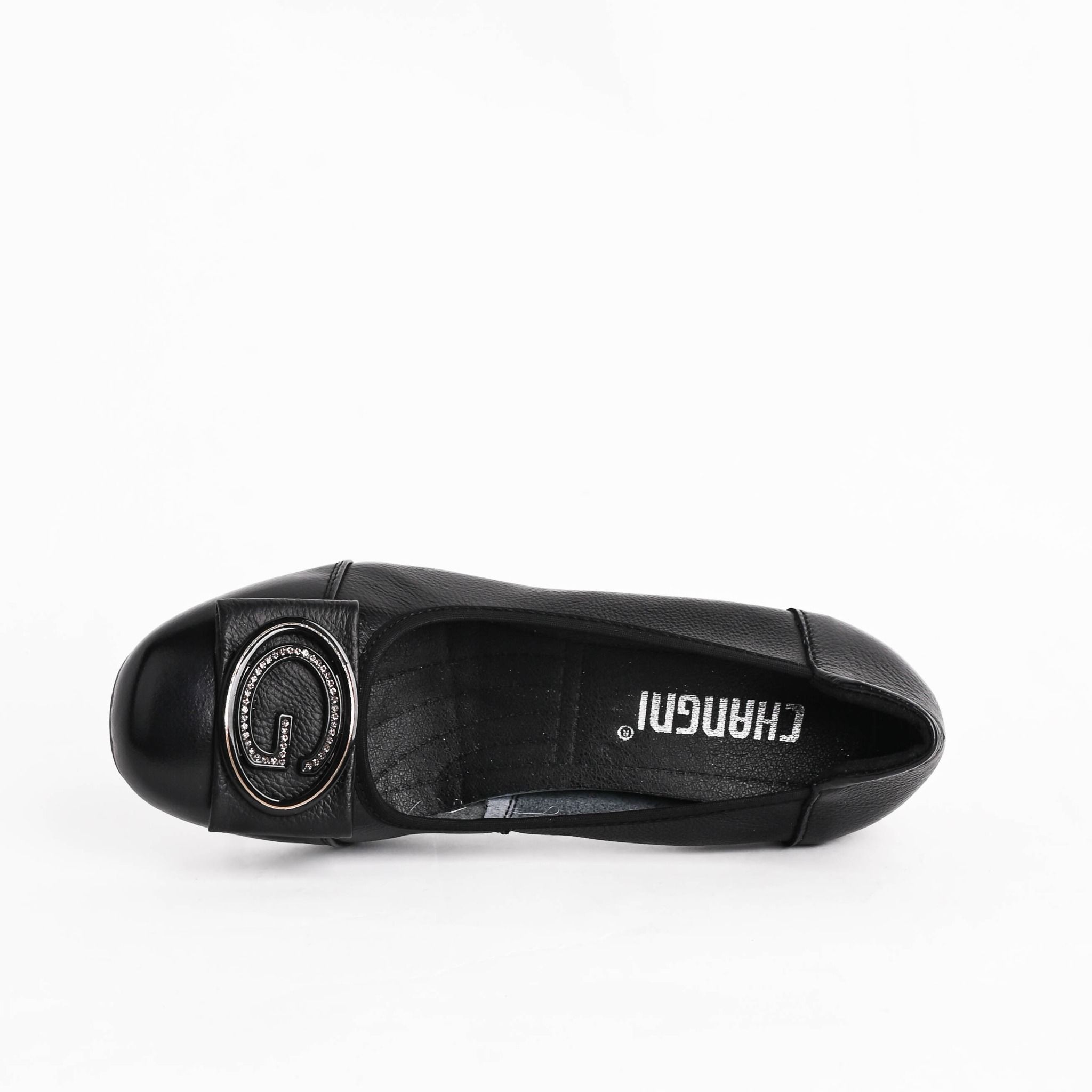  Giày bít  da mềm Hong Kong nữ 