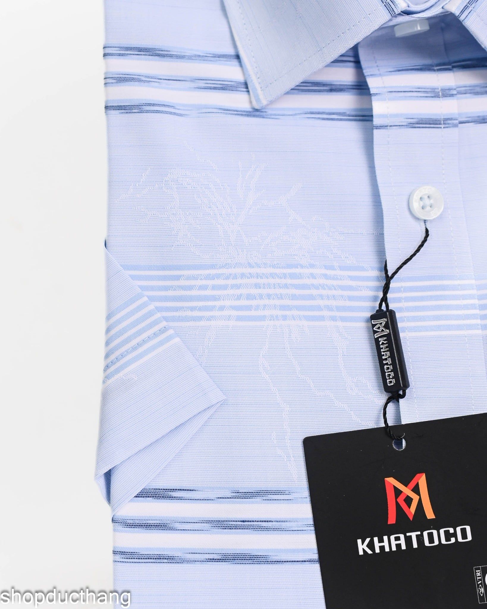  Áo sơ mi tay ngắn Khatoco 