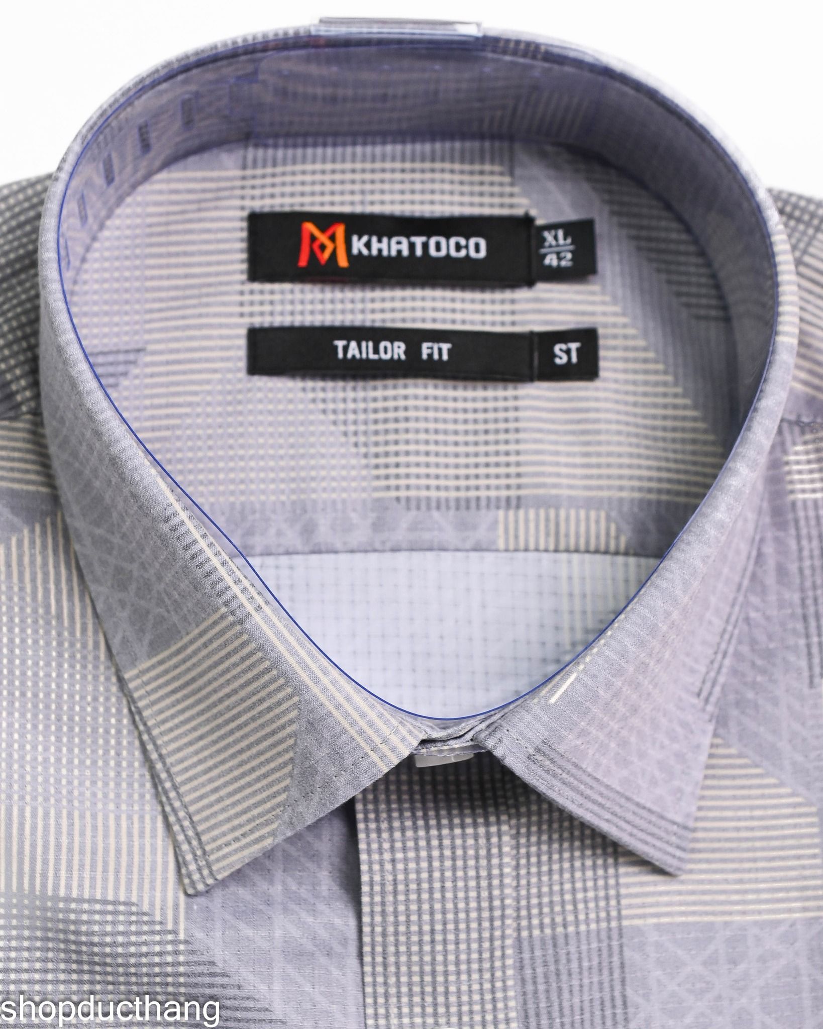  Áo sơ mi tay ngắn Khatoco 