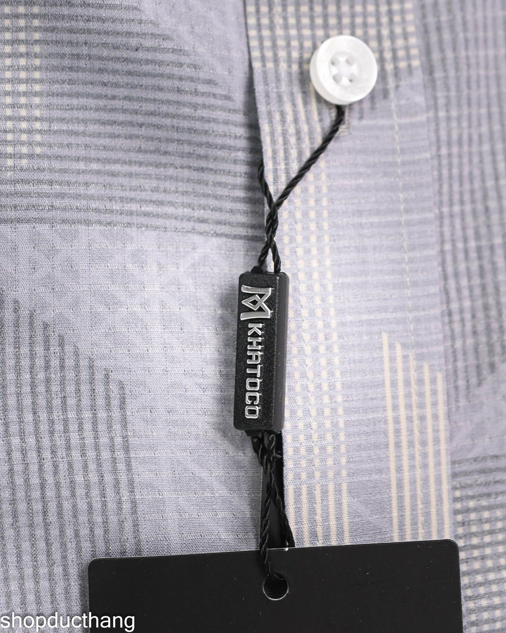  Áo sơ mi tay ngắn Khatoco 