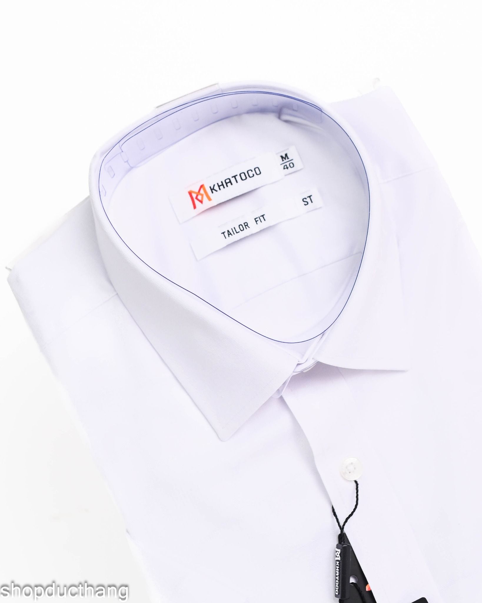  Áo sơ mi tay ngắn Khatoco 