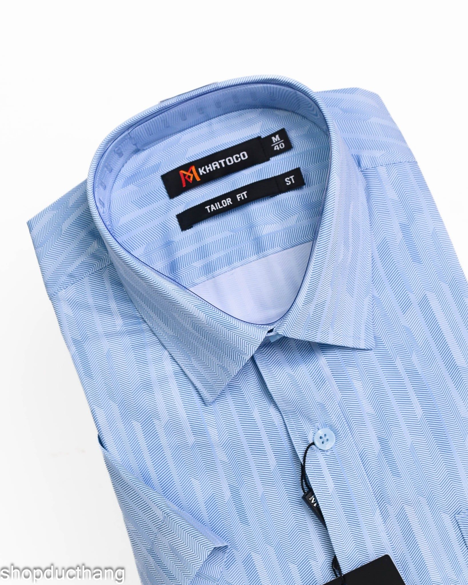  Áo sơ mi tay ngắn Khatoco 