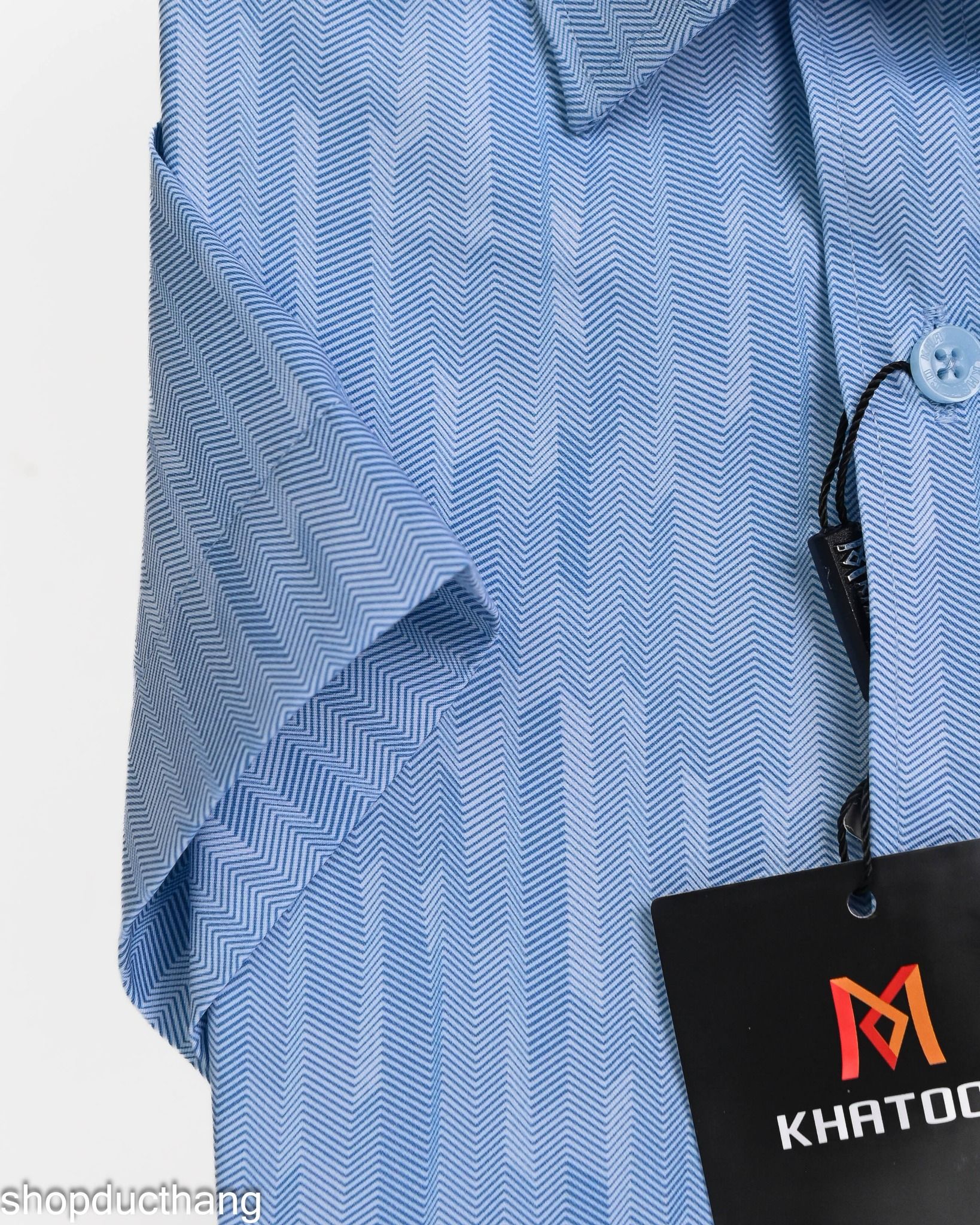  Áo sơ mi tay ngắn Khatoco 