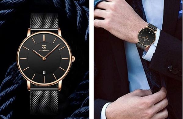  Mens Watch, Minimalist Fashion Simple 