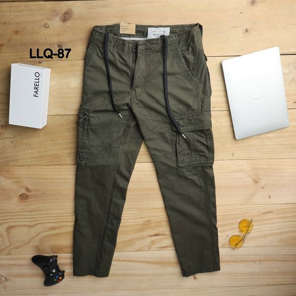  Quần dài Kaki túi hộp 