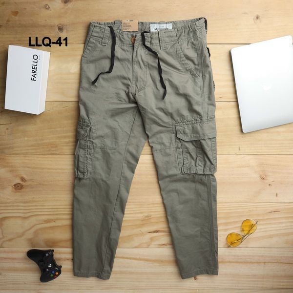  Quần dài Kaki túi hộp 