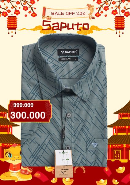  Áo sơ mi nam Saputo 