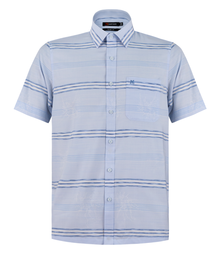  Áo sơ mi tay ngắn Khatoco 