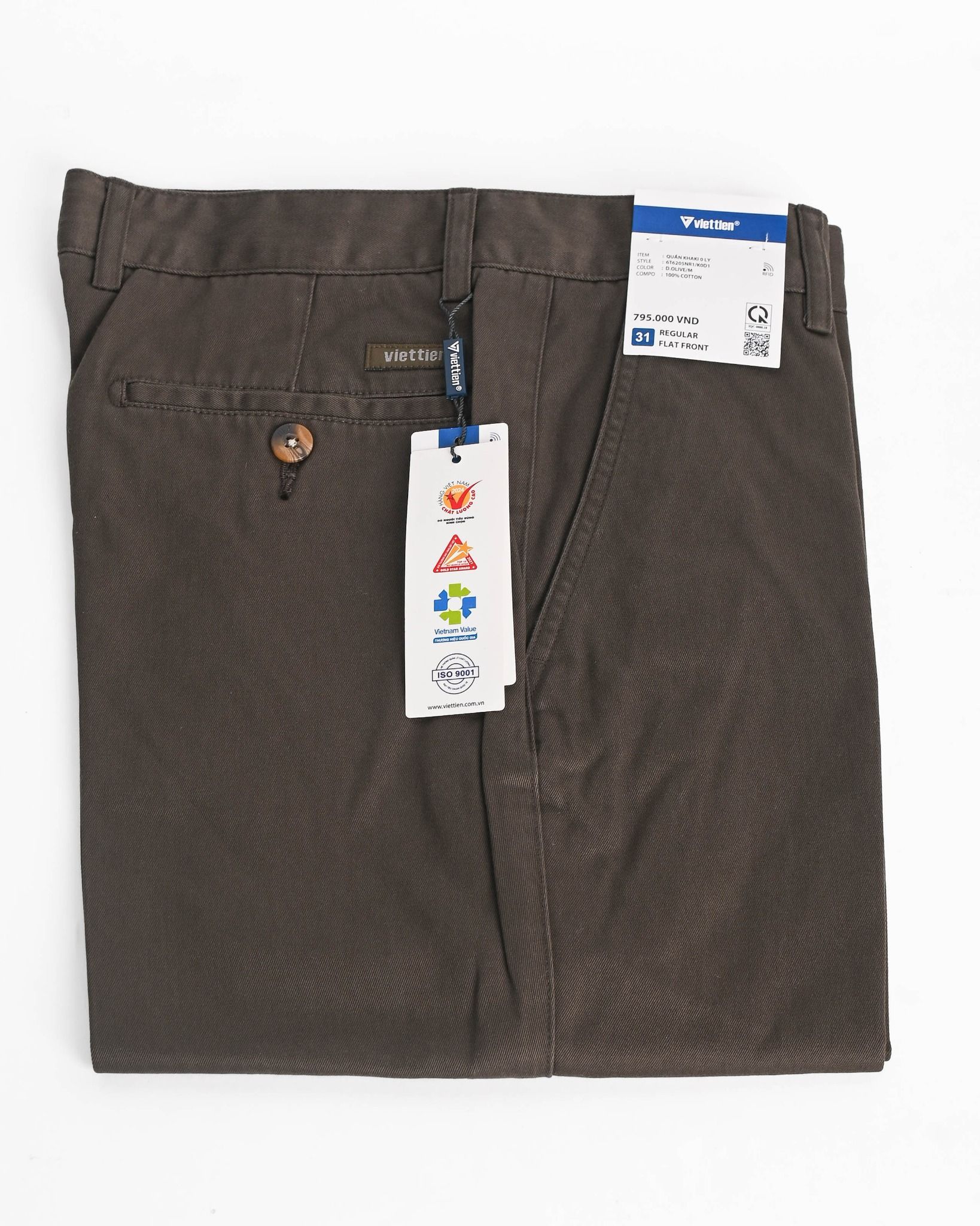  Quần khaki nam Việt Tiến 