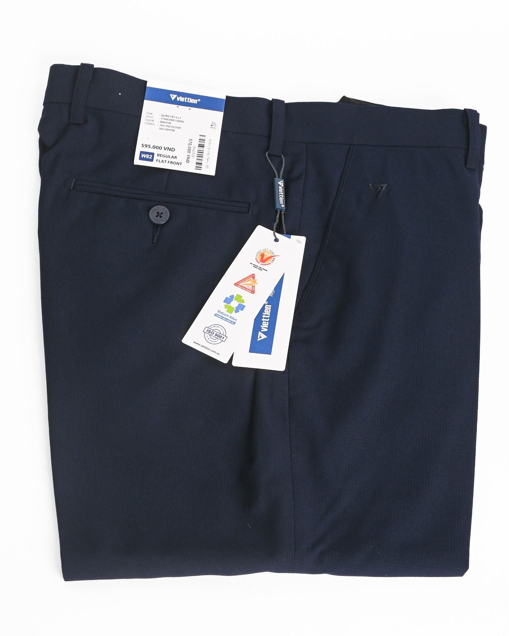  Quần tây Việt Tiến Màu Navy Sang Trọng 
