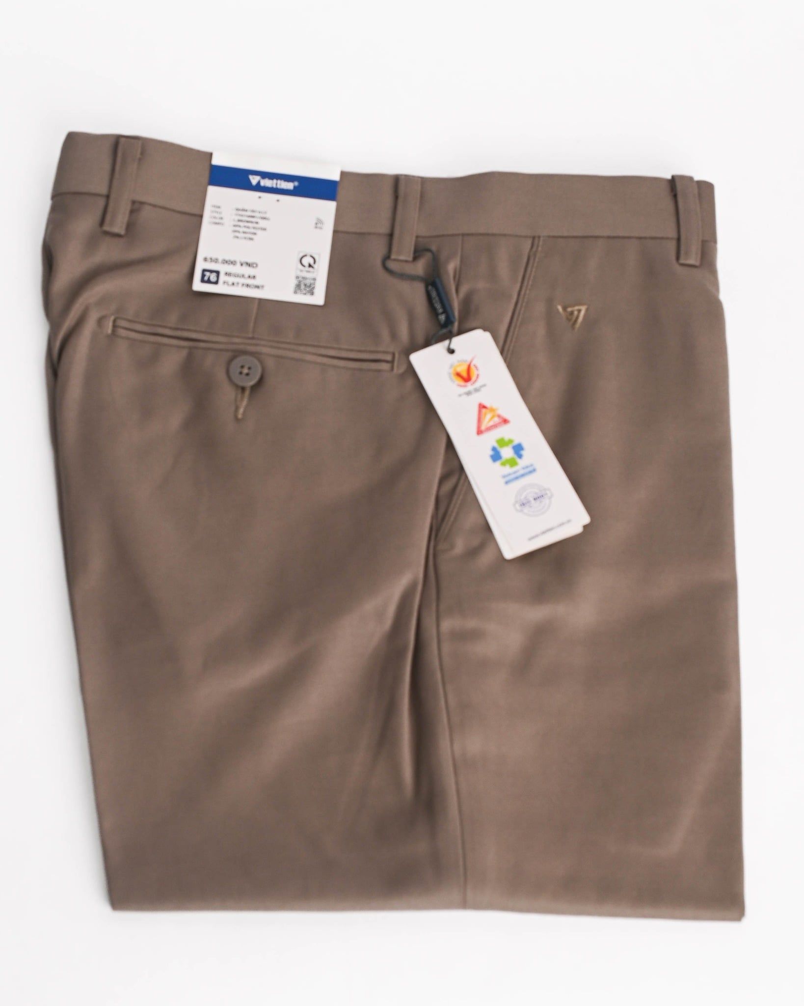  Quần Tây Nam Việt Tiến - Màu Nâu Sáng 