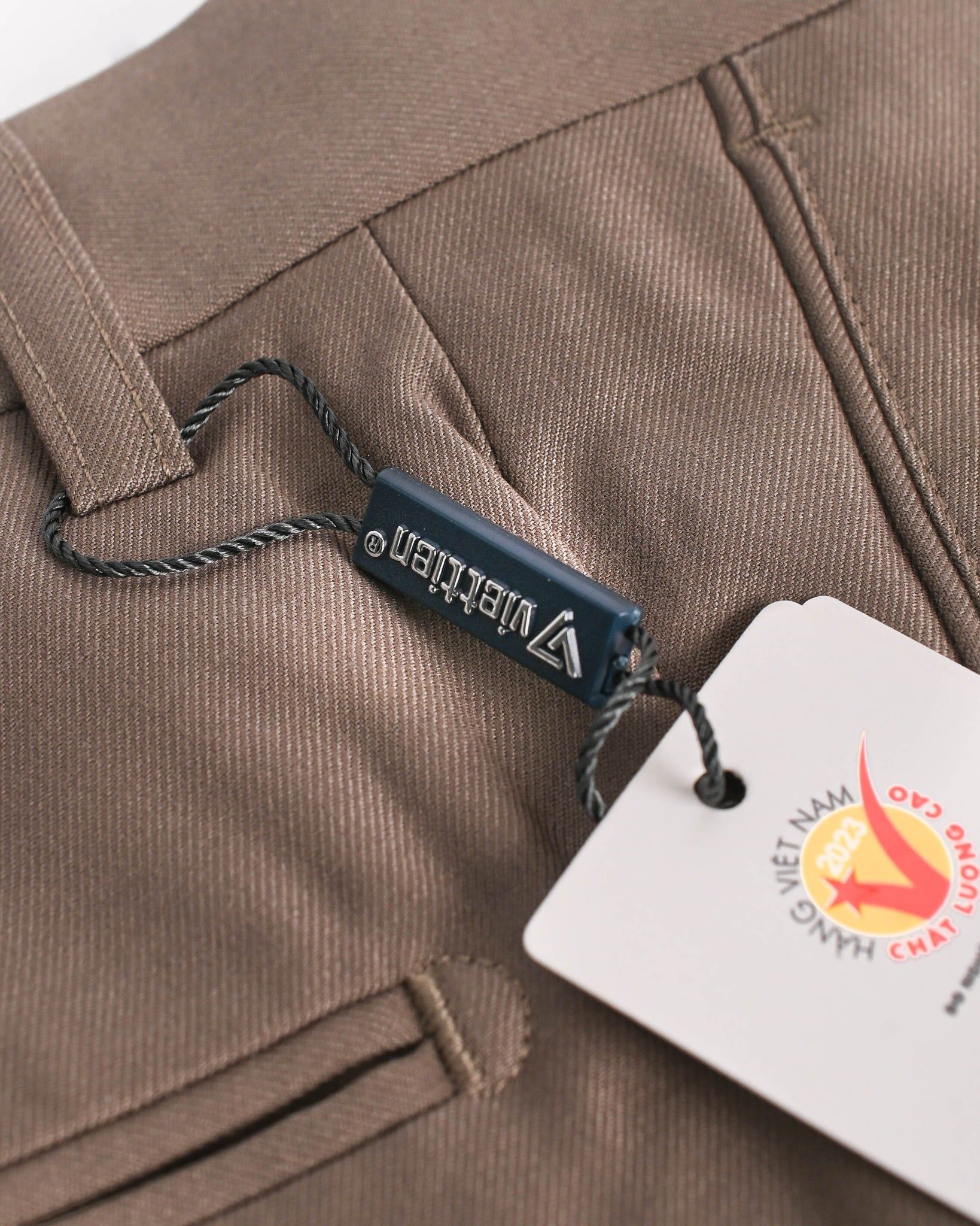  Quần Tây Nam Việt Tiến - Màu Nâu Sáng 