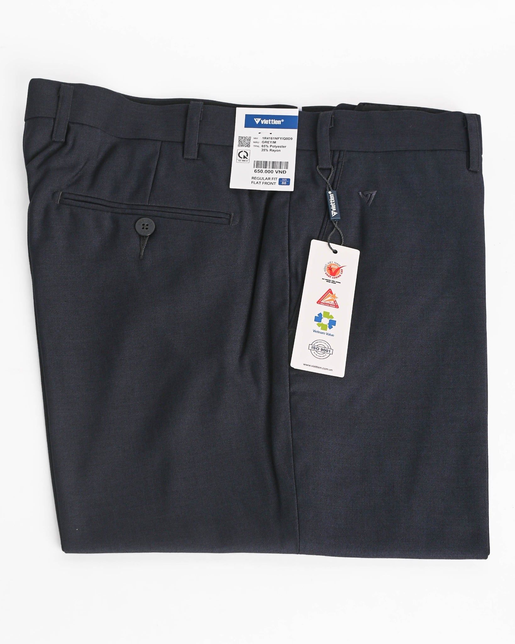  Quần Tây Nam Việt Tiến – Màu GREY 