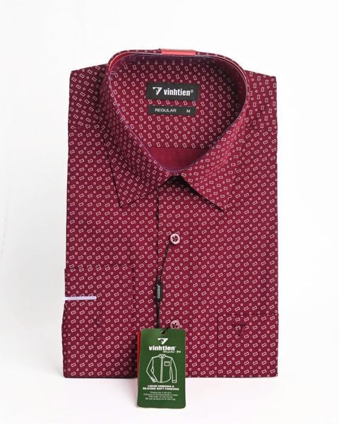  Áo sơ mi vĩnh tiến tay dài 