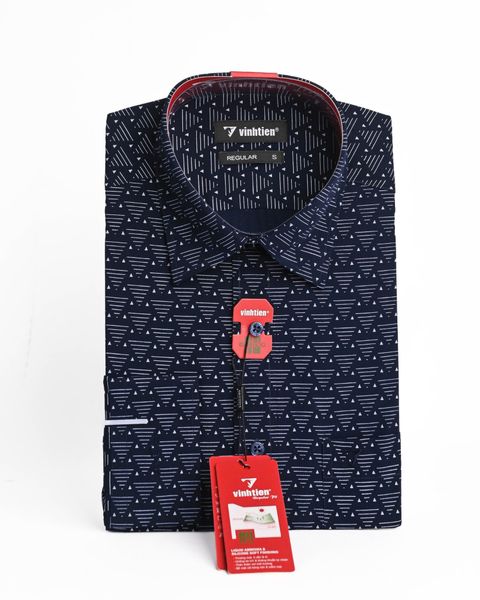  Áo sơ mi Vĩnh Tiến tay dài 