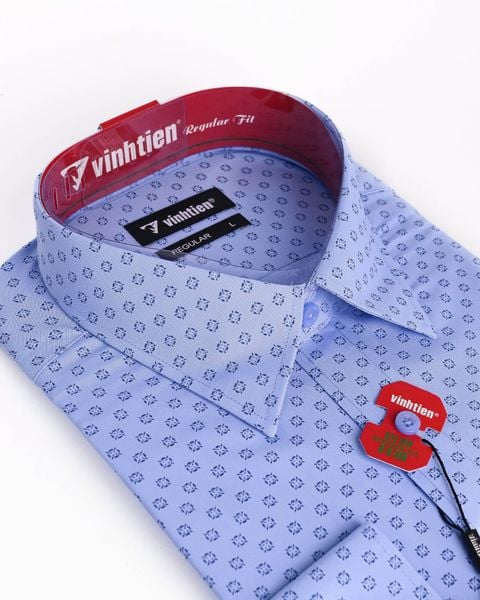  Áo sơ mi Vĩnh Tiến tay dài 