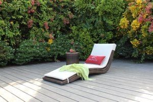 Giường Tắm Nắng Kiểu Bệt Mây Nhựa RABD-057