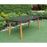 Bộ Bàn Ăn Ngoài Trời Chân Gỗ 6 Chỗ RADS-171A