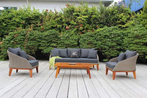 Bộ Sofa Ngoài Trời Với Chỗ Ngồi Rộng Rãi RASF-091