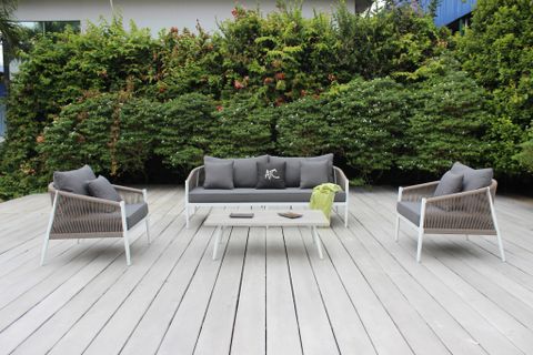 Bộ Sofa 3-1-1 Dây Dù Khung Nhôm RASF-223