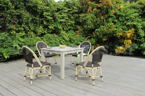 Bộ Bàn Ăn Ngoài Trời Nhỏ Gọn Hiện Đại RADS-190