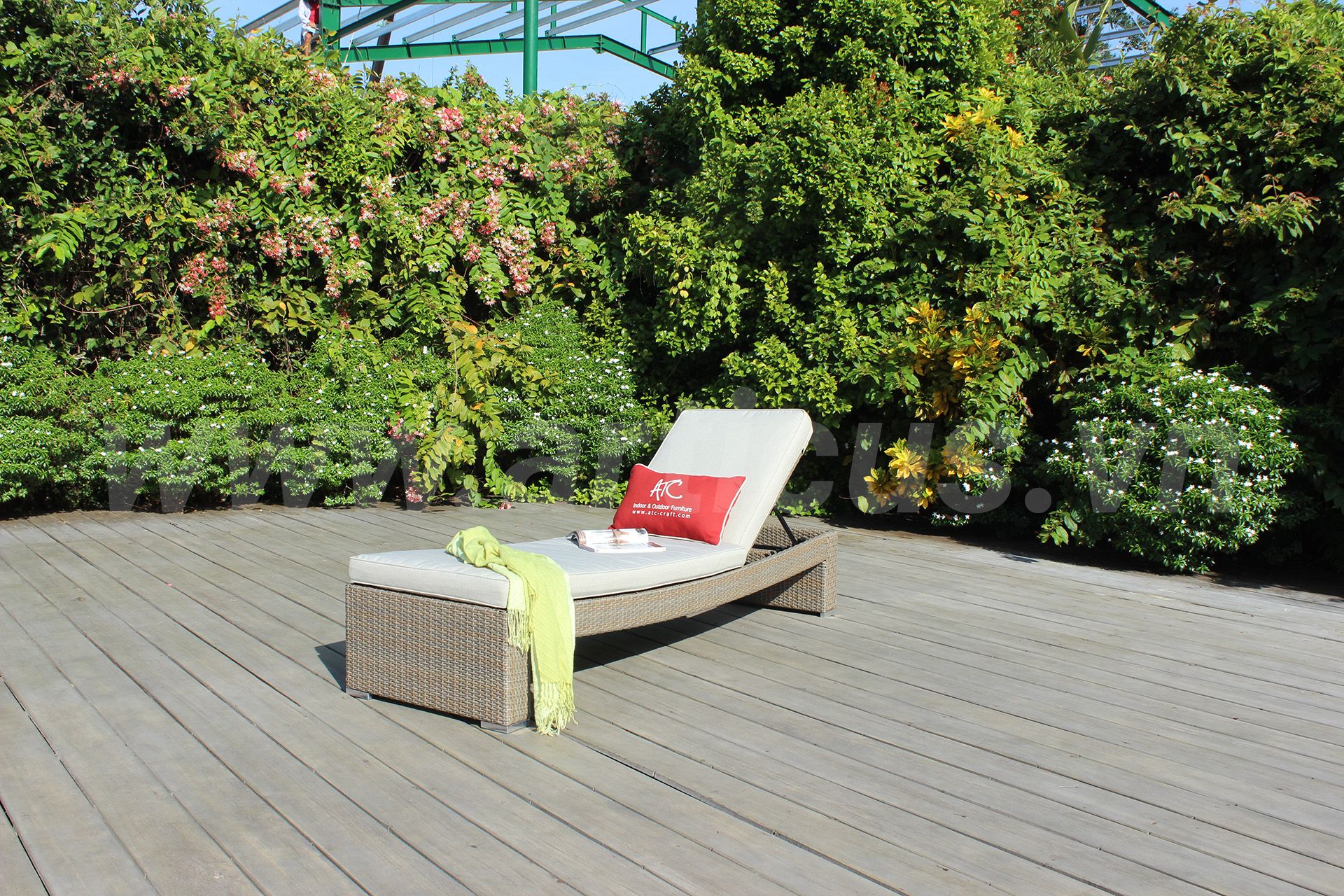 Giường Tắm Nắng Ngoài Trời RABD-046