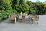 Bộ Bàn Ăn Dây Đan Giả Tre Ngoài Trời 6 Ghế RADS-242