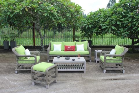 Bộ Sofa Dây Tròn Dành Cho Sân Vườn RASF-121