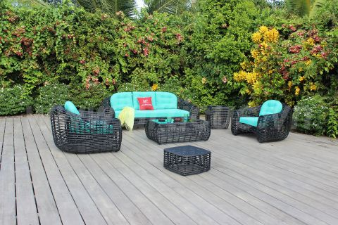 Bộ Sofa Giả Tre Ngoài Trời Sang Trọng RASF-053