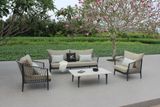 Bộ Sofa Ngoài Trời Dây Dù Khung Nhôm RASF-199