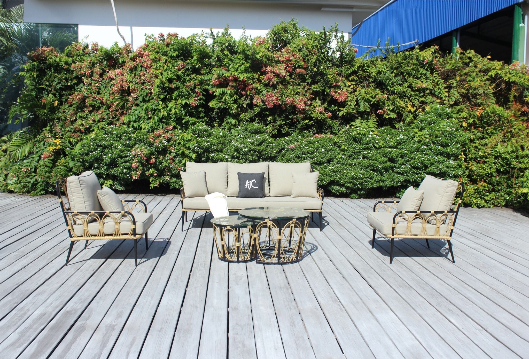 Bộ PEACOCK SOFA Dành Cho Sân Vườn