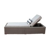 Giường Hồ Bơi Đơn Ngoài Trời Có Tựa Lưng Điều Chỉnh LAMBA RABD-107